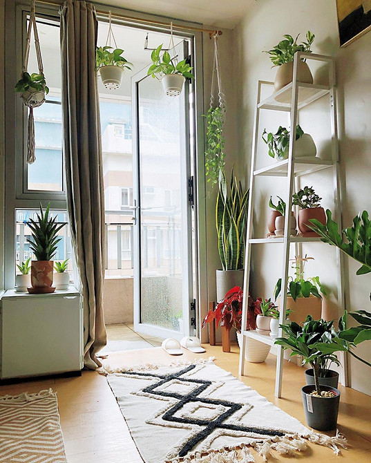 IKEA: Regał w salonie Regały IKEA w salonie: stylowe i praktyczne rozwiązanie do przechowywania książek.