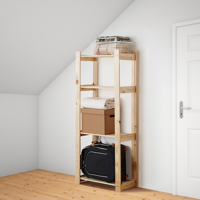 IKEA: Moduły dla Ciebie Modułowe regały IKEA: indywidualna konfiguracja dla optymalnego wykorzystania przestrzeni.