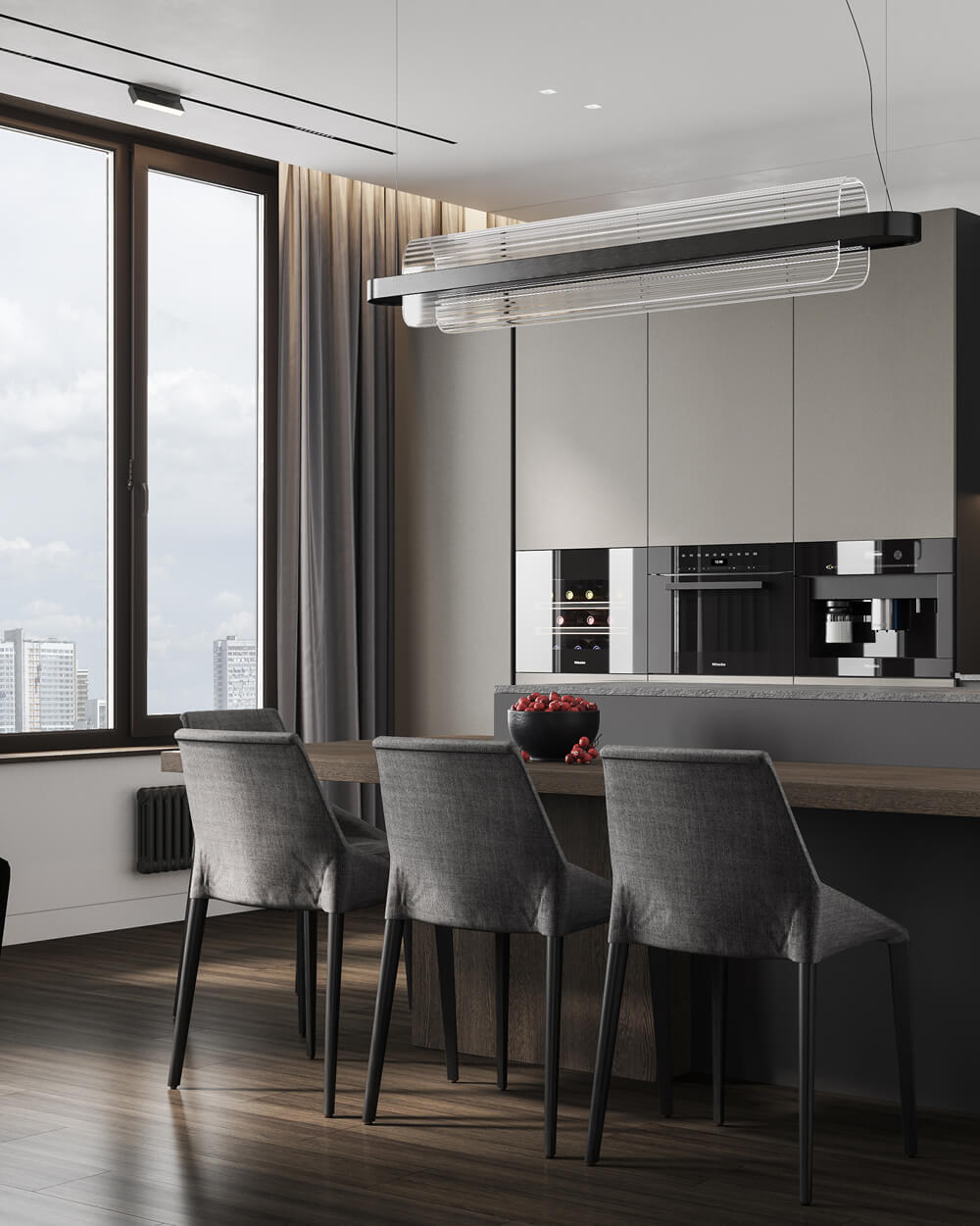 Praktyczny stół barowy Funkcjonalny stół barowy w kuchni: design i praktyczne miejsce do przechowywania 2026