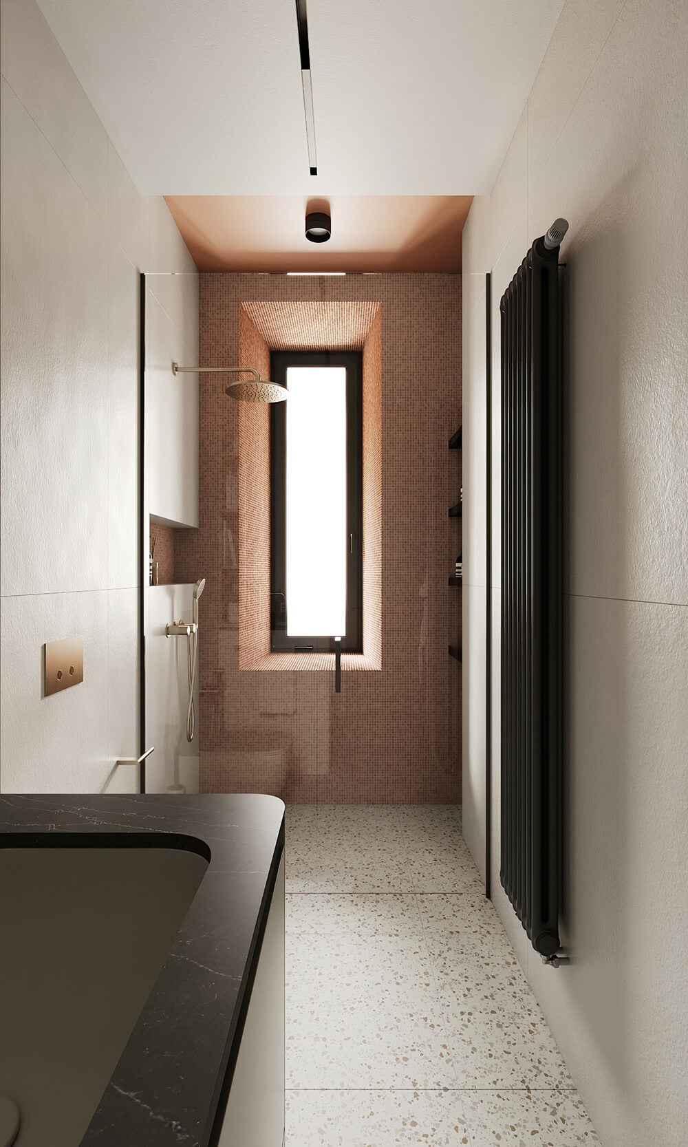 Granatowy sufit: relaks w sypialni Ciemnoniebieski kolorowy sufit w sypialni – przytulny i głęboki design 2026