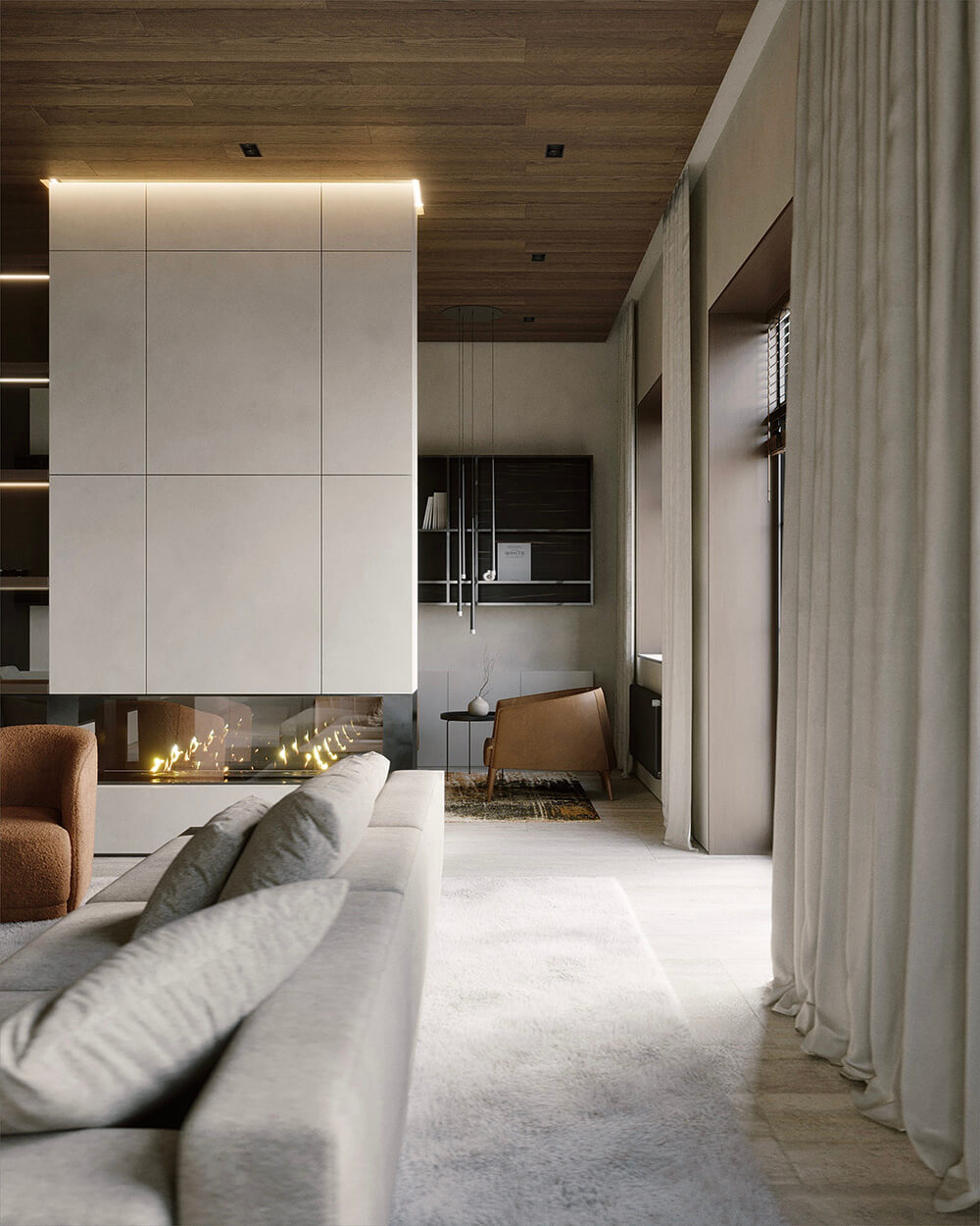 Rustykalny Urok Drewna Sufit z drewnianych belek podkreślający rustykalny styl i naturalne materiały. Rodzaje drewnianych sufitów.