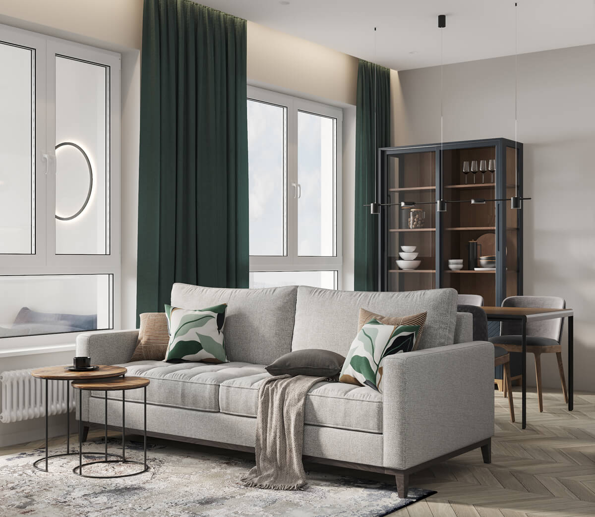 Dziecięcy świat Projekt pokoju dziecięcego w 100m2 mieszkaniu z jasnymi akcentami i funkcjonalnymi meblami.