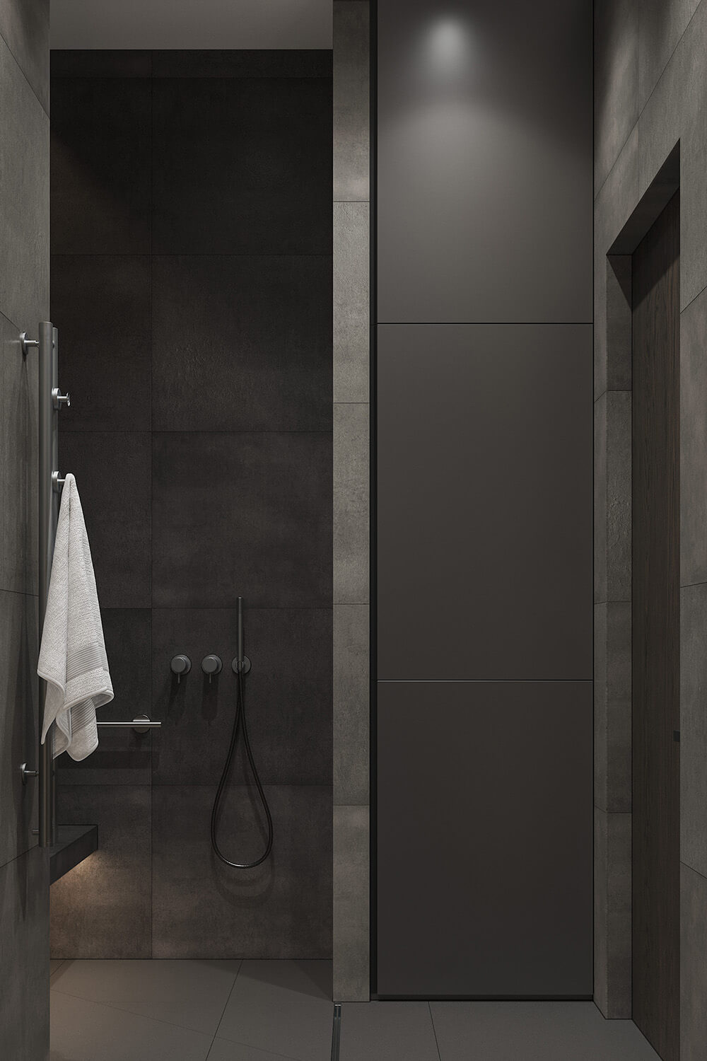 Prysznic narożny 2026 Prysznic bez brodzika w rogu – idealne rozwiązanie do małej łazienki 2026.