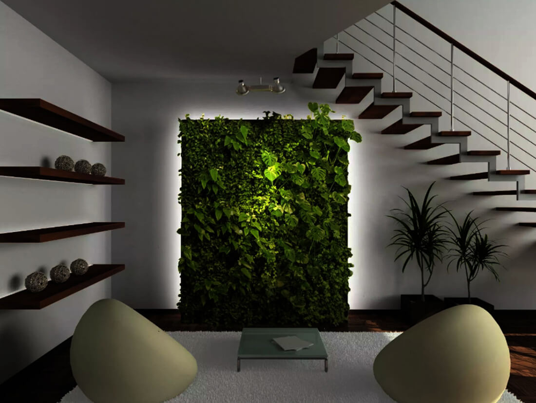 Domowy tropikalny raj Fitodizajn wnętrz: Duża ilość roślin tworzy tropikalny ogród w domu