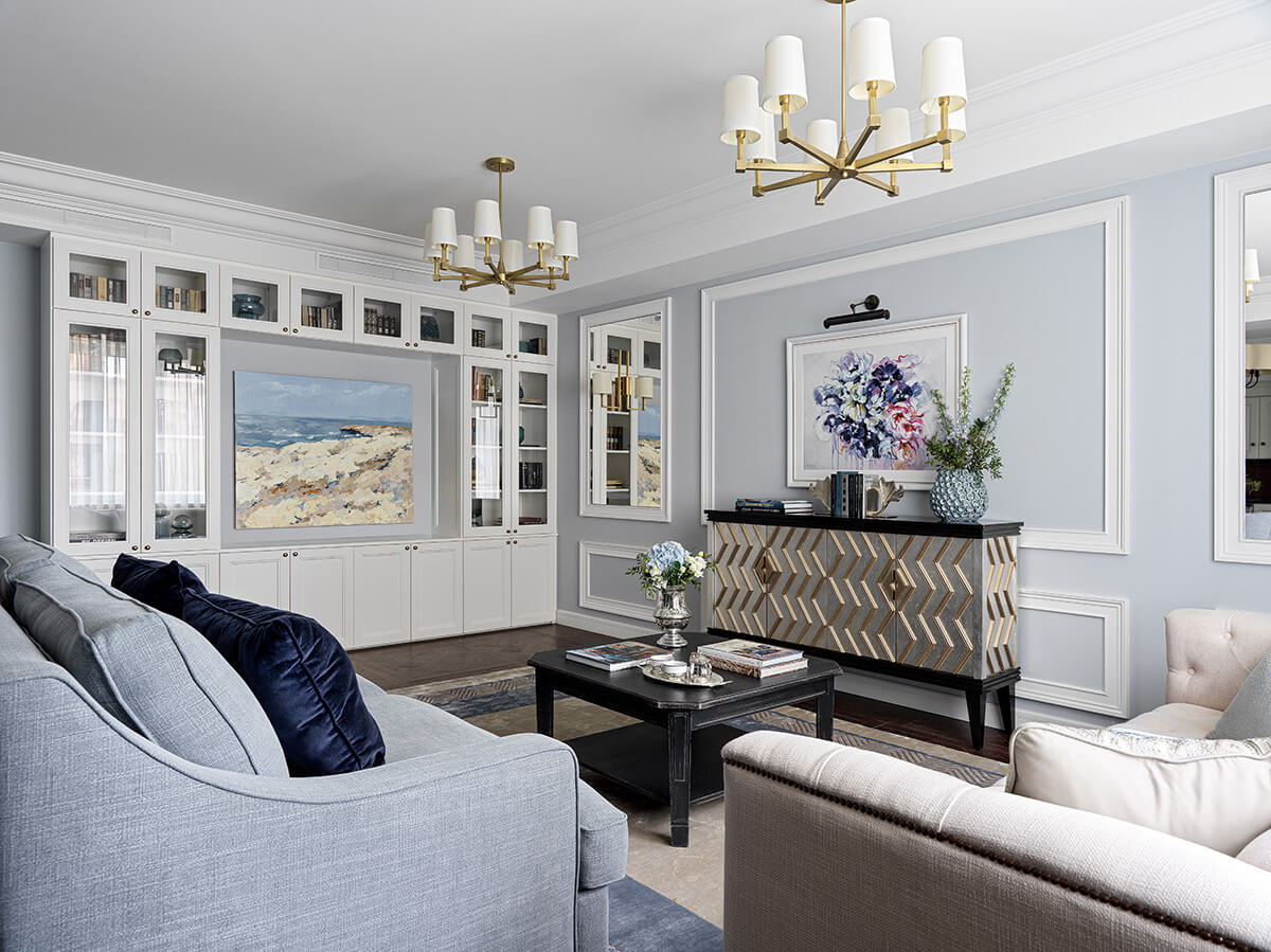 Nowoczesny francuski styl: połączenie tradycji i współczesnego designu wnętrz.