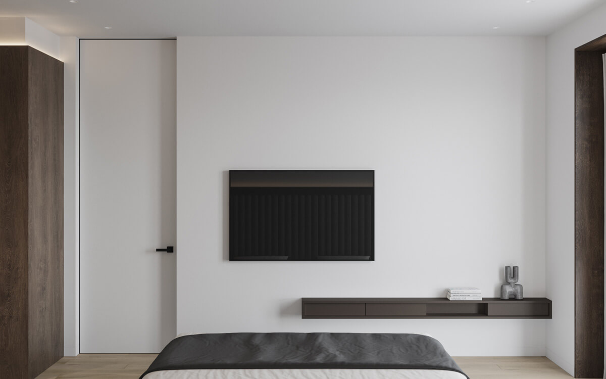 Funkcjonalna Garderoba Współczesna garderoba z różnorodnymi sekcjami do przechowywania odzieży i obuwia.