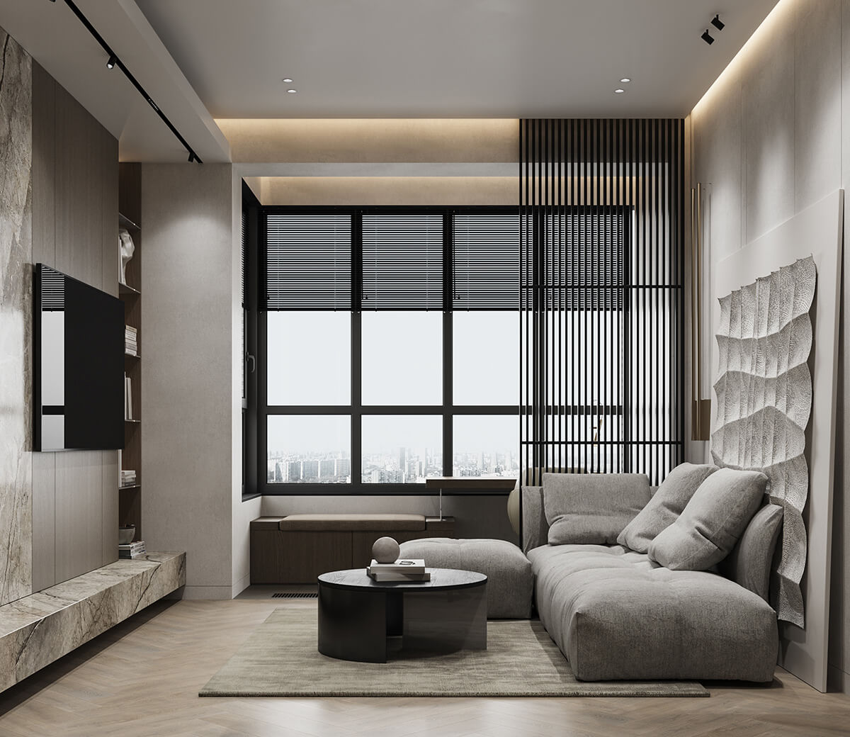 Kolor i światło Zonowanie kolorem i światłem 2026: pomysły na wielofunkcyjne pomieszczenie, harmonia i design.