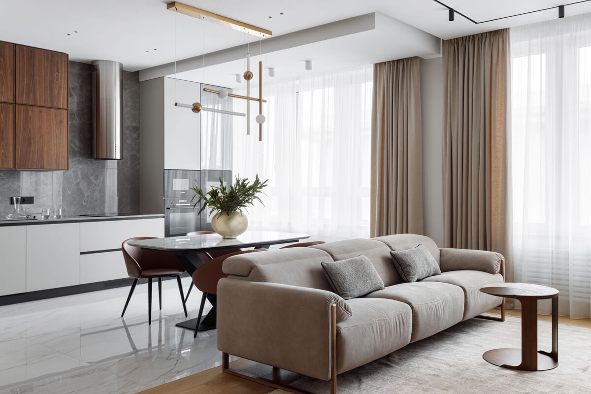 Jak przygotować mieszkanie do sprzedaży? Nowoczesny design zwiększa wartość nieruchomości.