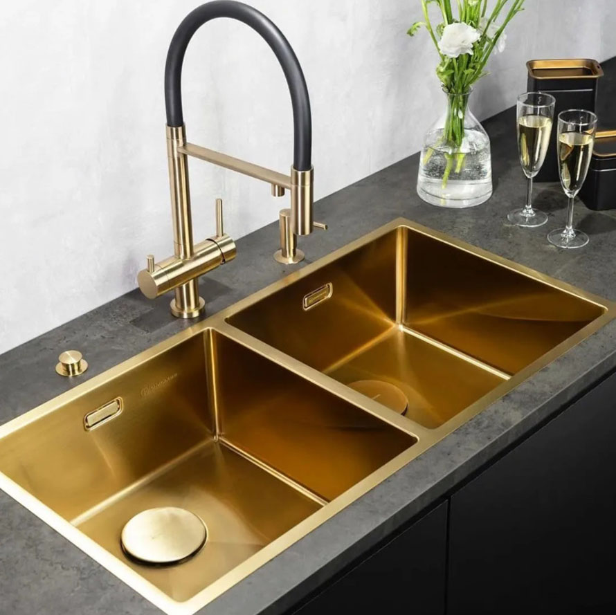 Design a zlewozmywak Design zlewozmywaka kuchennego: jak zintegrować zlewozmywak z wnętrzem kuchni