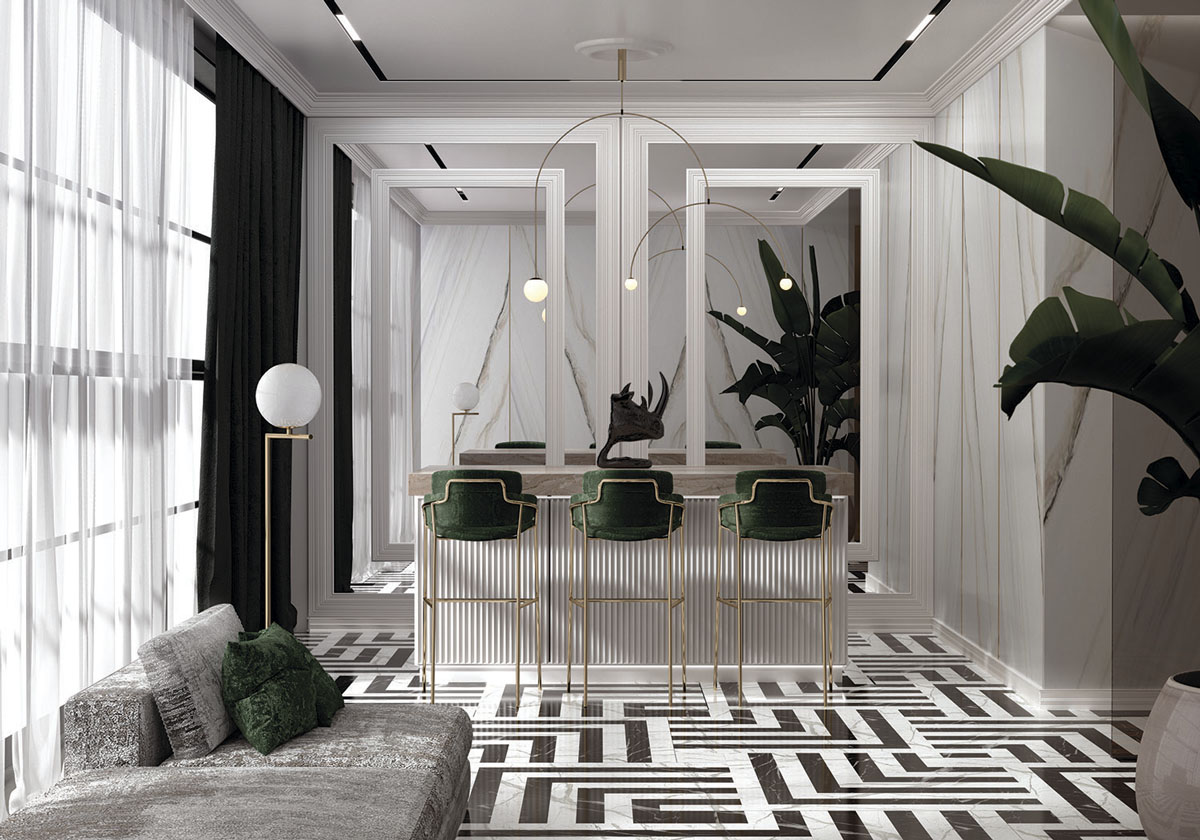 Lustra w listwach Listwy do obramowania luster: tworzenie dekoracyjnych elementów w aranżacji wnętrz.