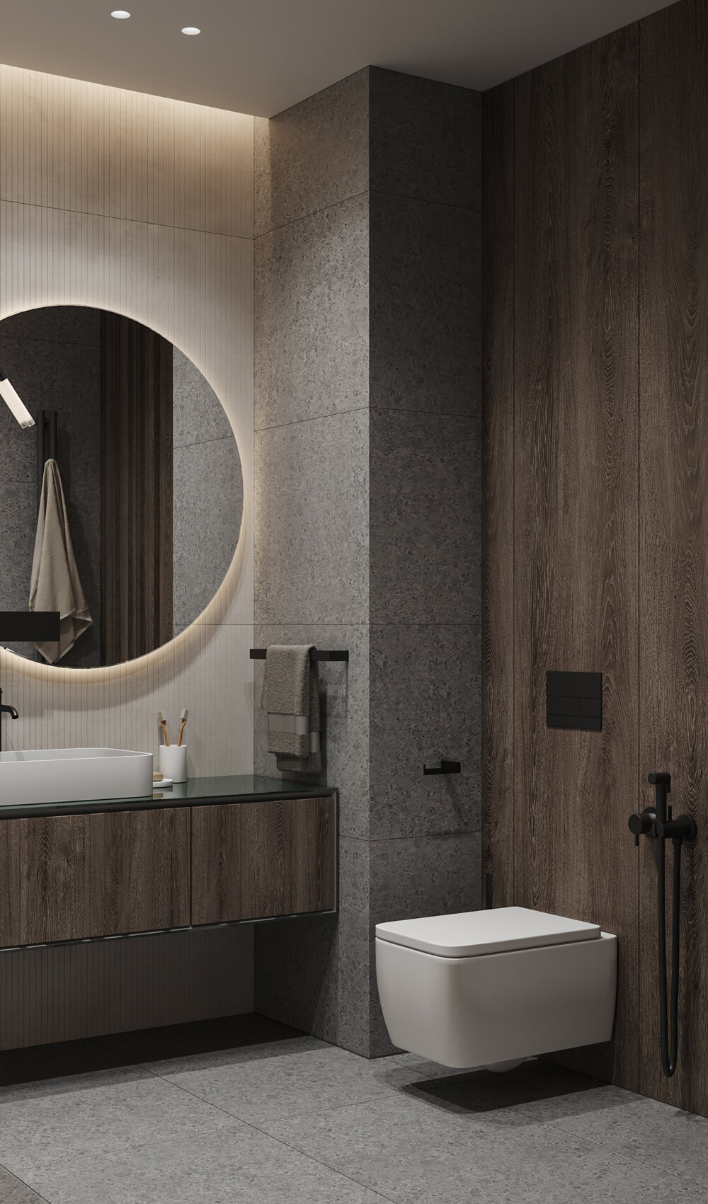 Loftowe Połączenie Męski loft z połączeniem drewna, metalu i elementów industrialnych.