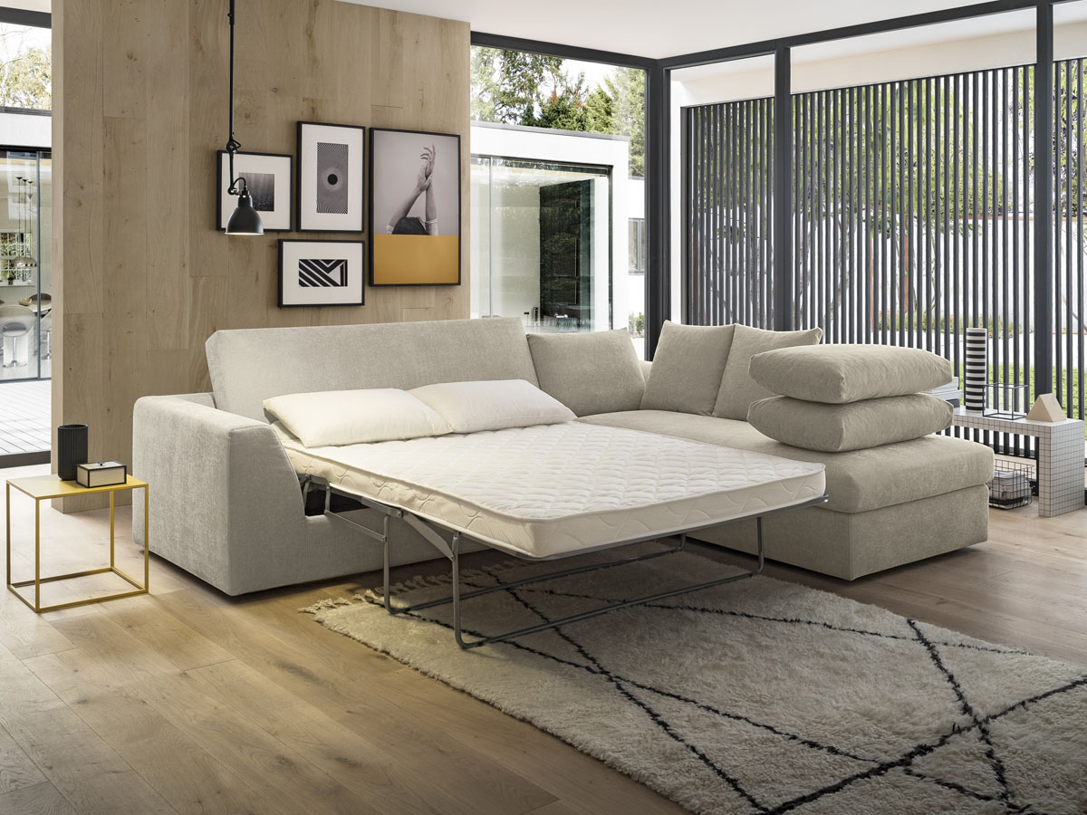 Francuska Rozkładaczka: Kompaktowa Rozkładana sofa z francuską rozkładaczką. Kompaktowe rozwiązanie do małego pokoju Strumyk.