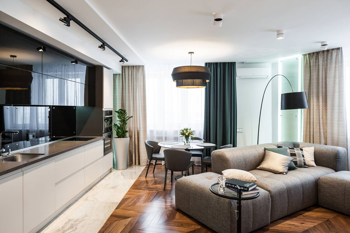 Praktyczny wynajem Funkcjonalne mieszkanie na wynajem: antywandalskie materiały, praktyczny design i minimum detali.