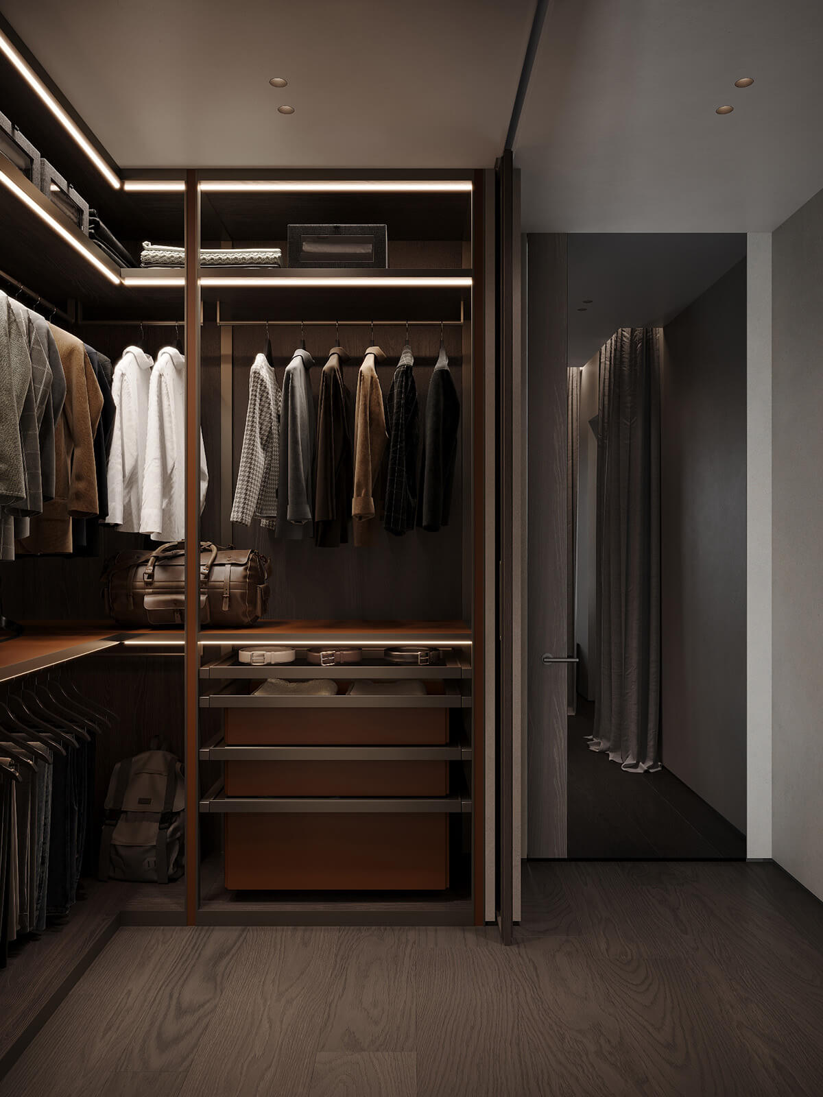 Komfort i elegancja Elegancki design prywatnej strefy: miękki fotel i dywan tworzą komfortową atmosferę.