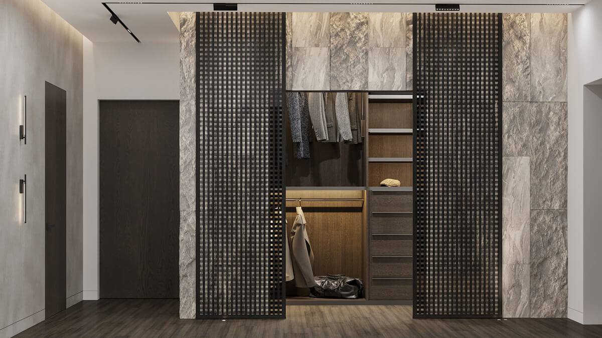 Salon w odcieniach brązu: czekolada i beż tworzą elegancki design.