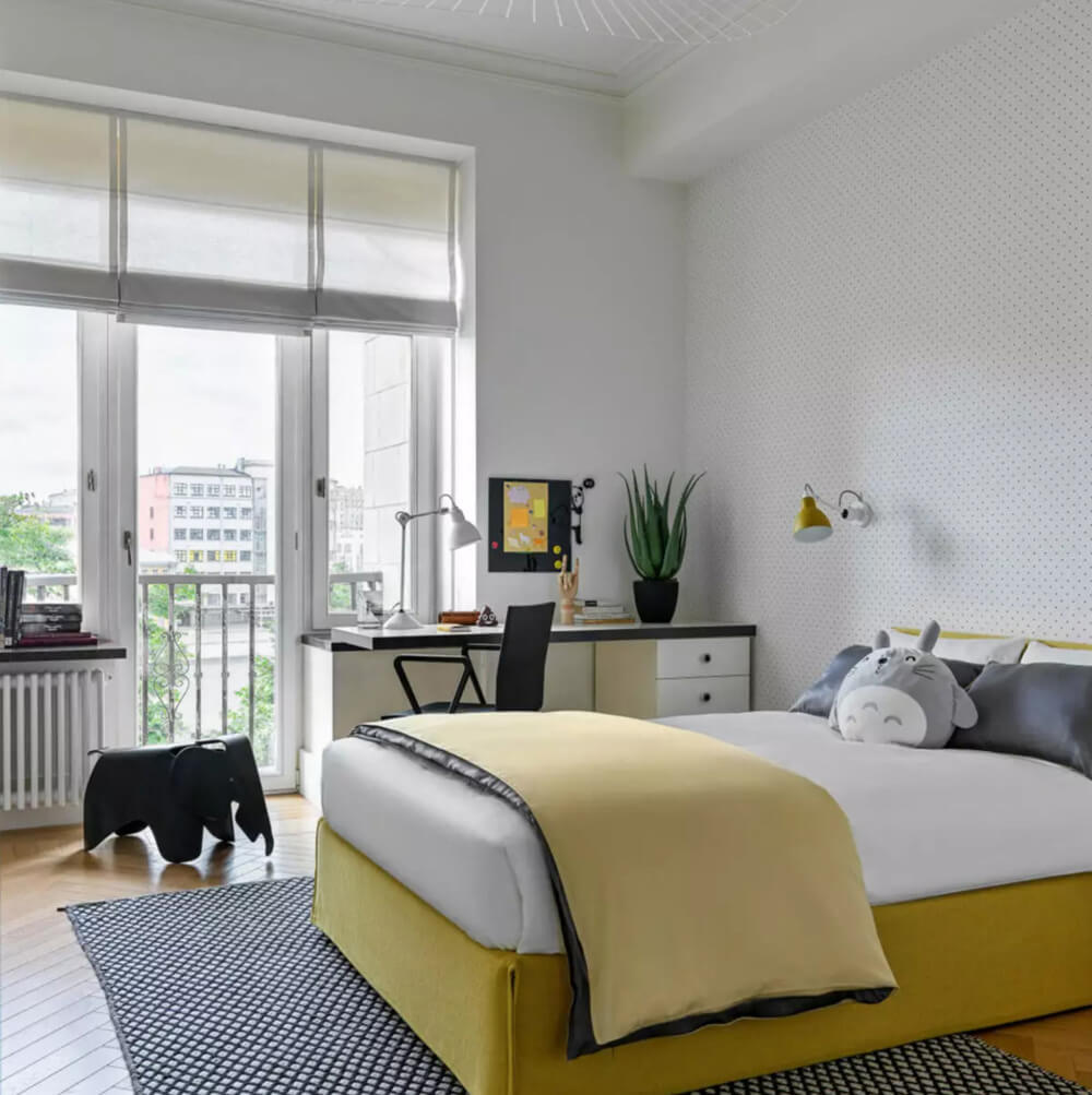 Harmonia w sypialni Narzuta na łóżko jako ważny element harmonijnego wnętrza w 2026 roku.