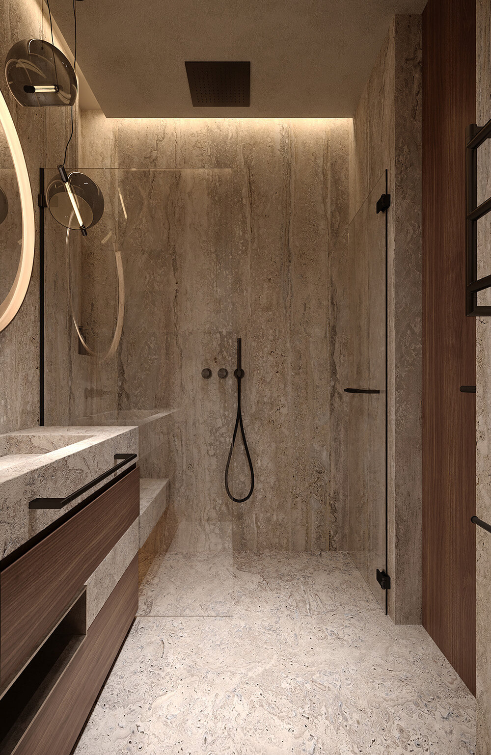 Designerska łazienka Nowoczesna łazienka: stylowa armatura i najnowsze trendy 2026.