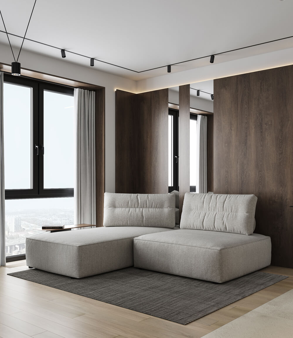 Elegancja w czerni Czarne oświetlenie szynowe w nowoczesnym wnętrzu – stylowe rozwiązanie oświetleniowe Loft 2026.