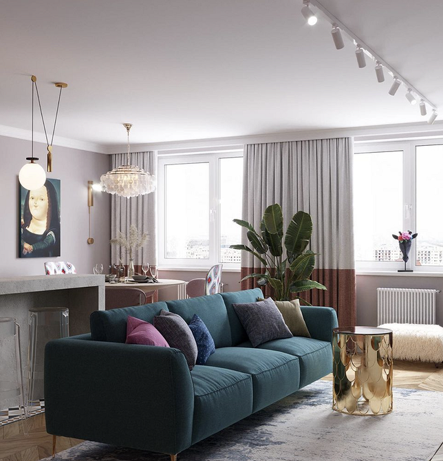 Umiar w dekoracjach Nadmiar dekoracji i akcesoriów powoduje chaos w minimalistycznym wnętrzu.