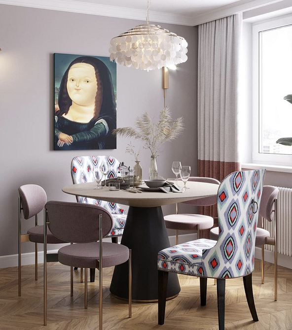 Harmonia i balans Brak balansu w aranżacji wnętrz: asymetria mebli i dysharmonia w projekcie.