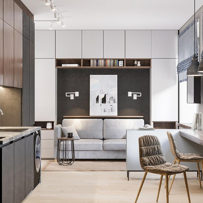 Skórzany kanapa: niemodny Model kanapaa z niskim oparciem i błyszczącą skórzaną tapicerką: wyszedł z mody