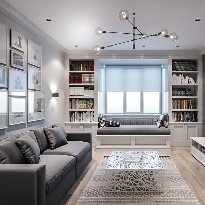 Siedzisko: Idealne do Kawalerki Wygodne siedzisko na parapecie - doskonałe rozwiązanie do małego mieszkania, oszczędność miejsca