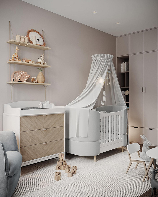 Złote detale Biała sypialnia z dekoracjami w złotych odcieniach, dodającymi elegancji i luksusowego charakteru.