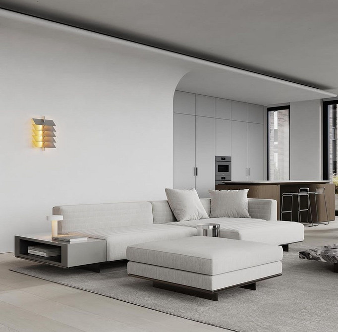 Okrągła sofa: Serce salonu z duszą pokoleń — modułowe sofy