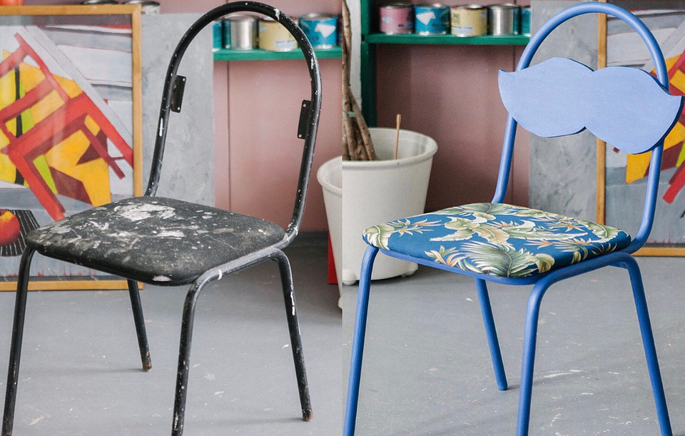 Drewno z duszą Odrestaurowane drewniane krzesło: pomysł na wystrój wnętrz w stylu vintage