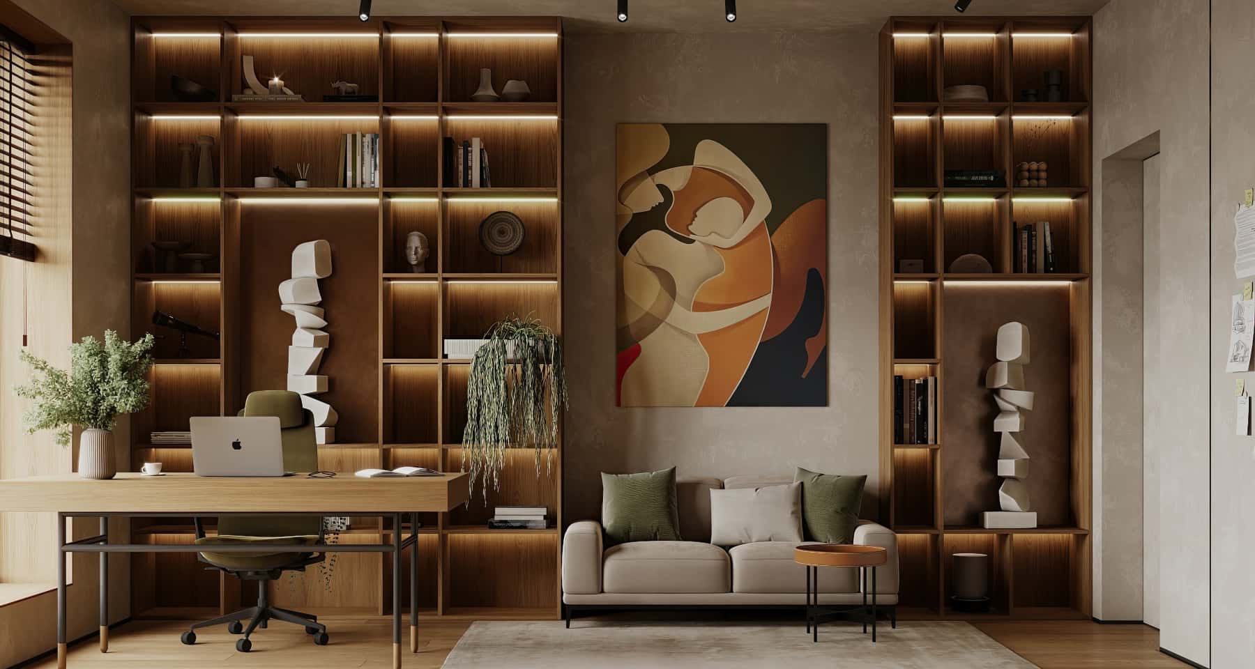 Inspirujący design Inspiracje do domu z panoramicznymi oknami: nowoczesny dom pod Warszawą.