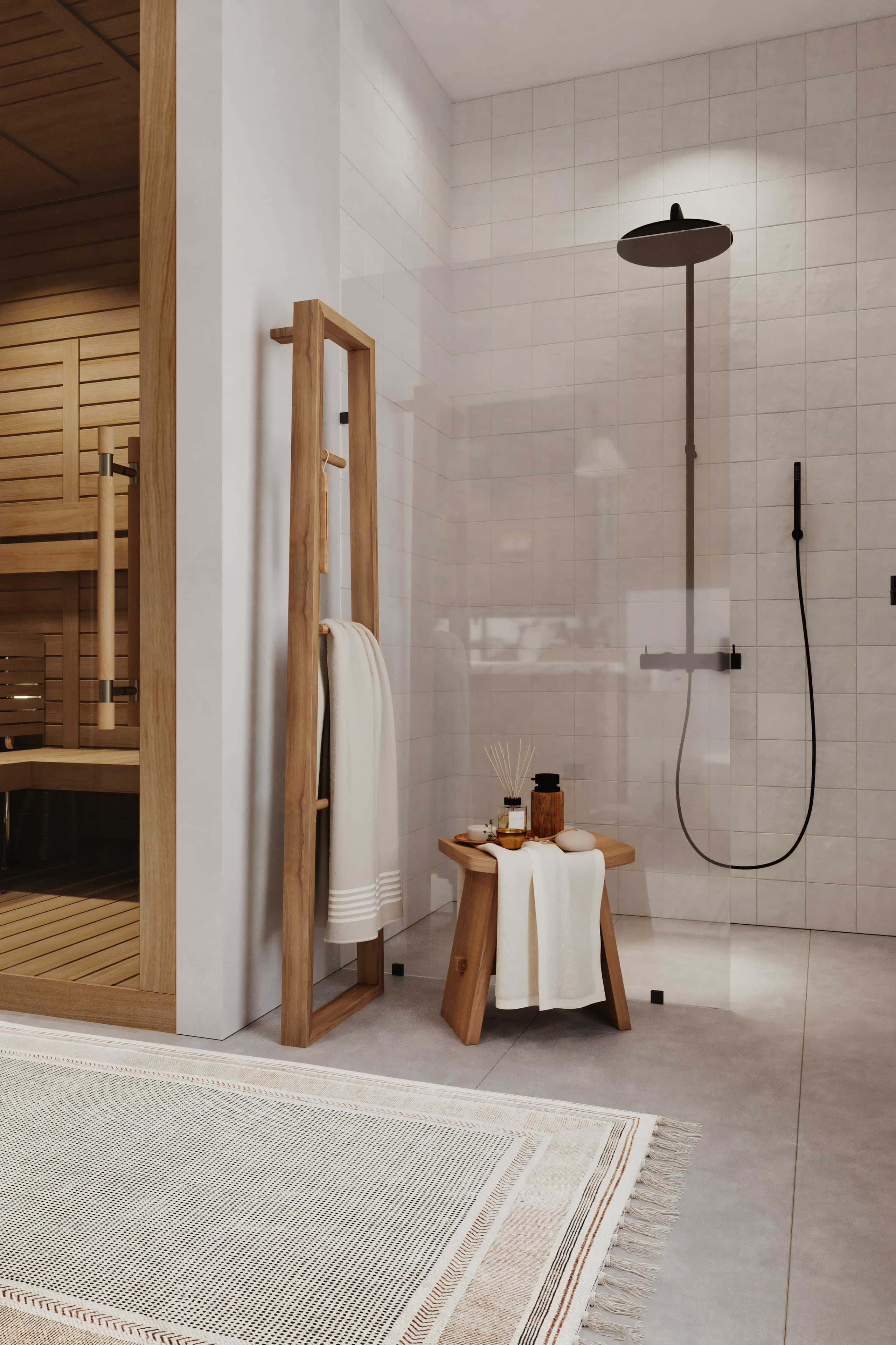 Stylowe wnętrze Stylowe wnętrze z oknami panoramicznymi 2026: minimalizm i naturalne światło.