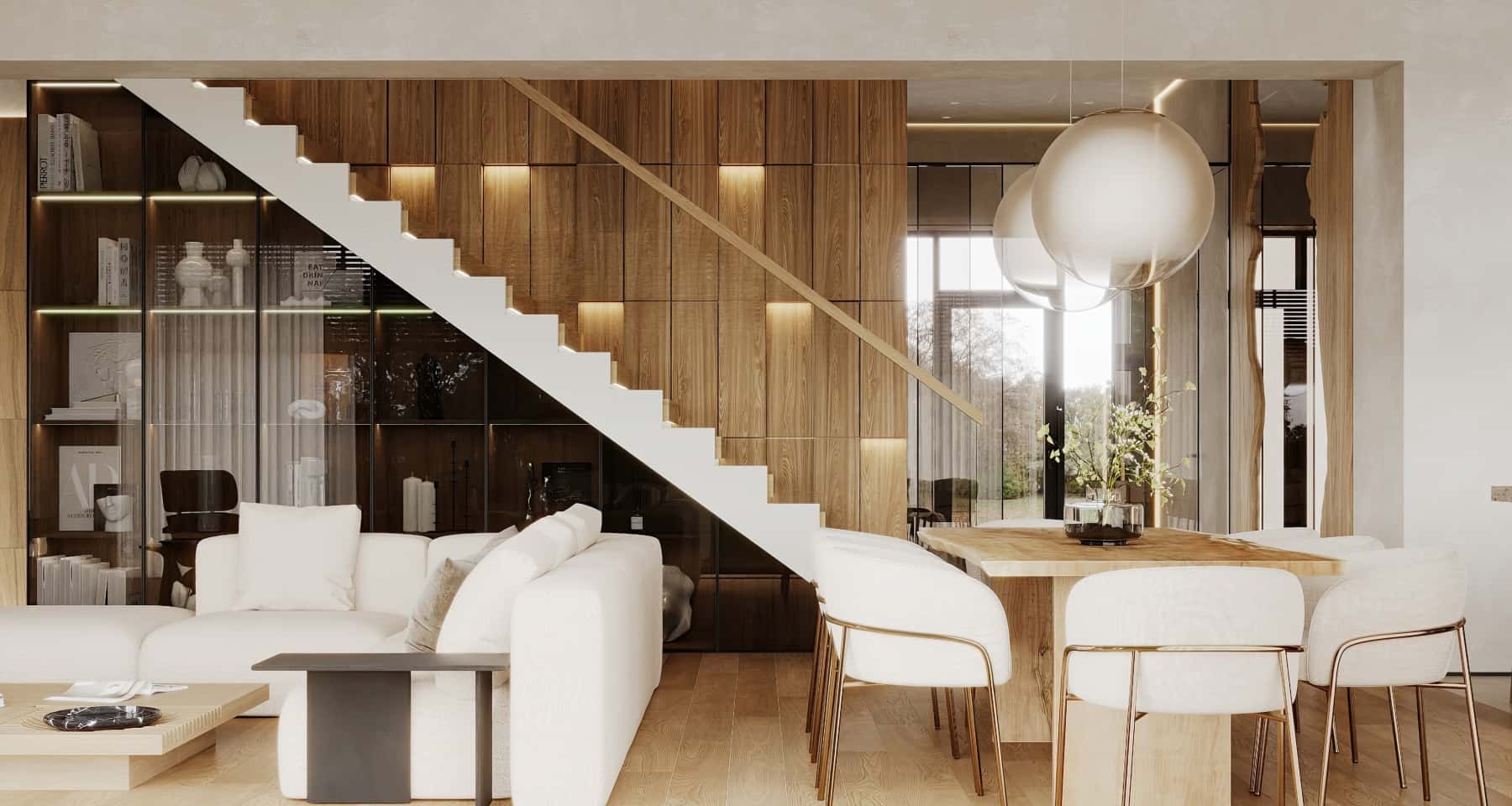 Eko styl i relaks Naturalne wnętrza 2026: Ekologiczny dom z elementami natury sprzyja relaksowi i wyciszeniu.