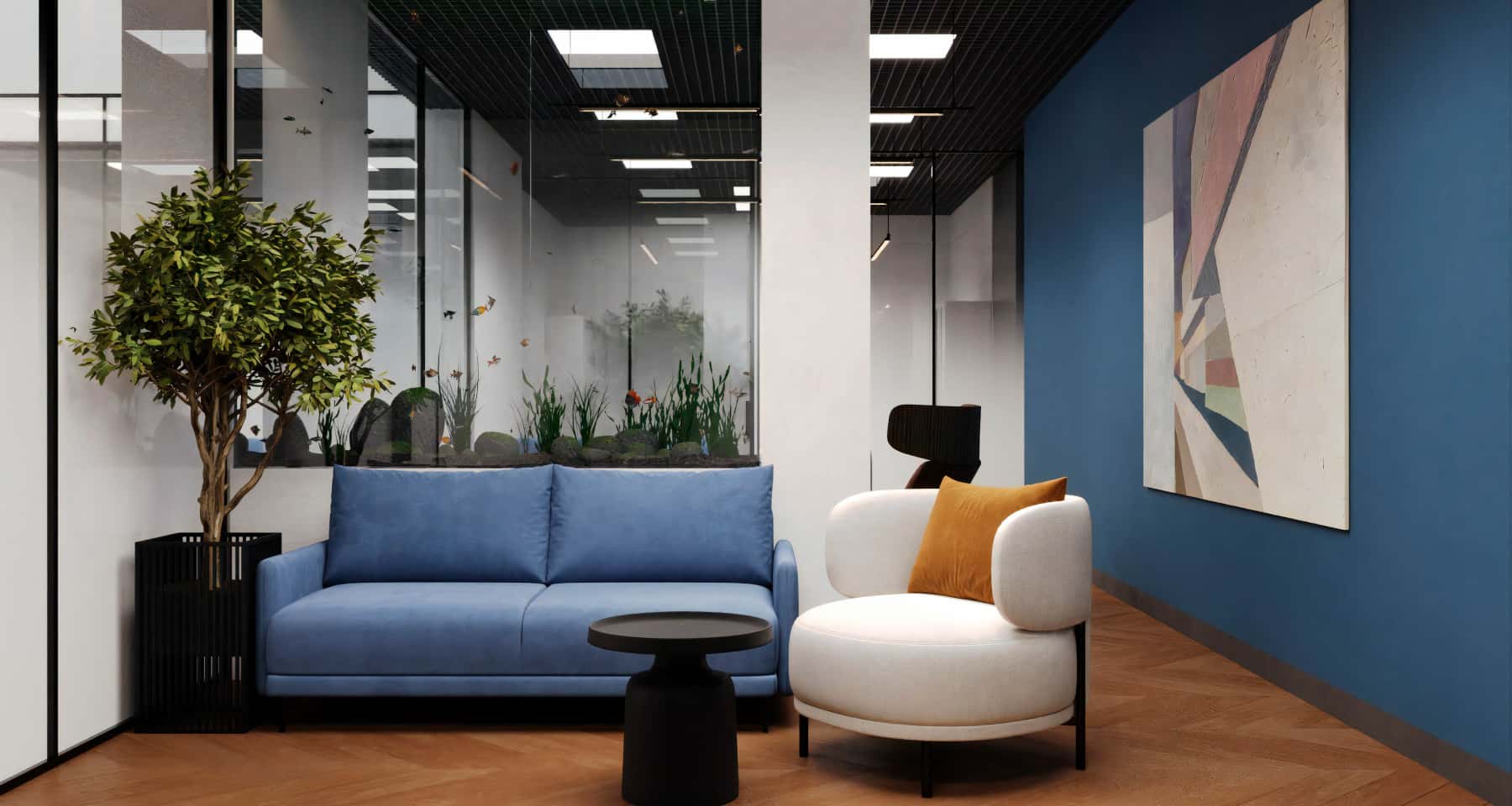 Inspiracje biurowe Projektowanie wnętrz biur: inspiracje i rozwiązania dla nowoczesnego środowiska pracy.