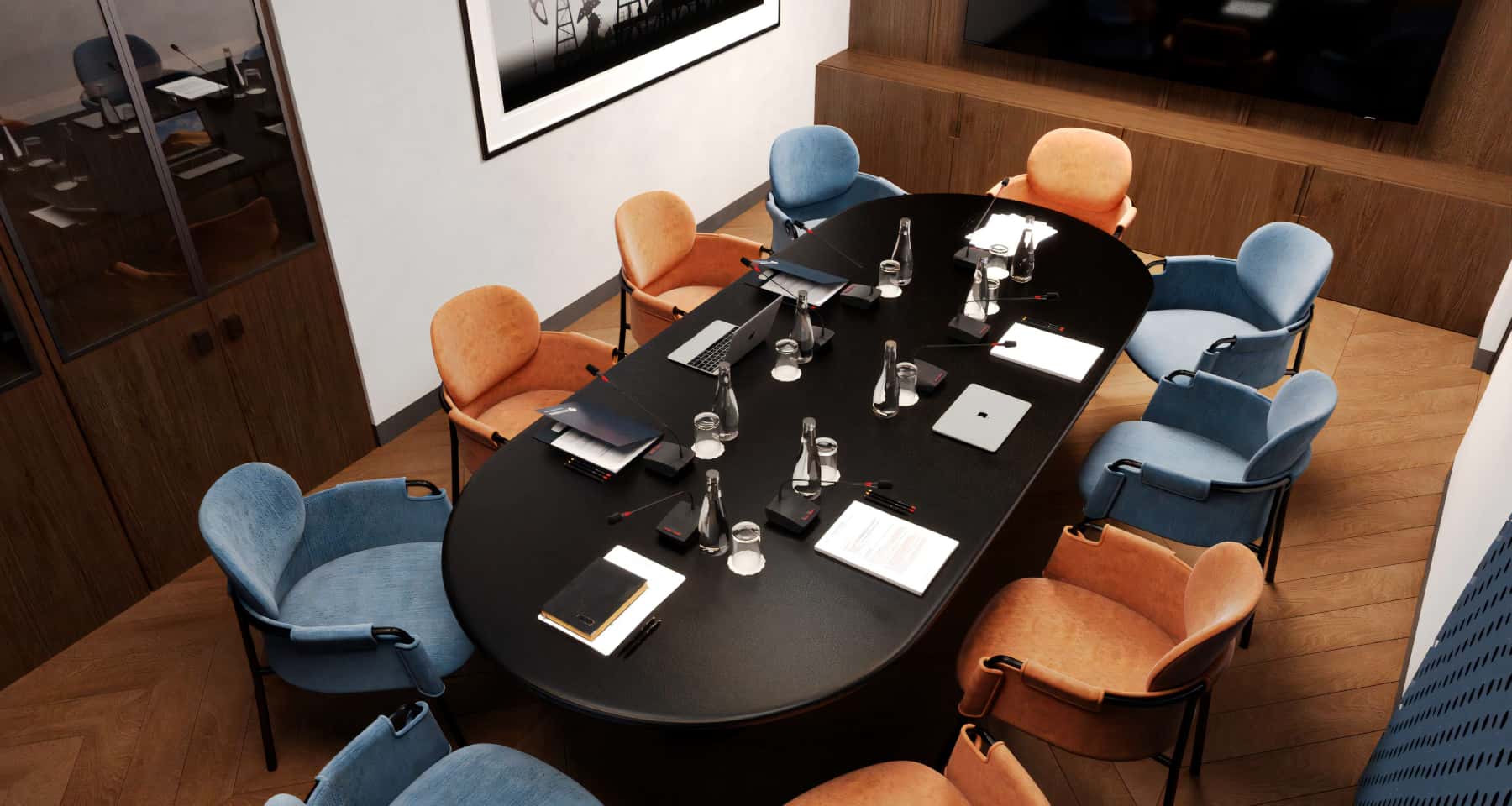 Ergonomiczne biuro 2026 Nowoczesne biuro: projekt wnętrz z ergonomią dla produktywności i komfortu pracy.