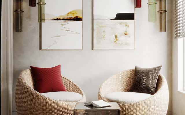 Komfortowy minimalizm Wnętrze trzypokojowego mieszkania 2026 w beżowo-brązowych tonach z akcentem na komfort i funkcjonalność.