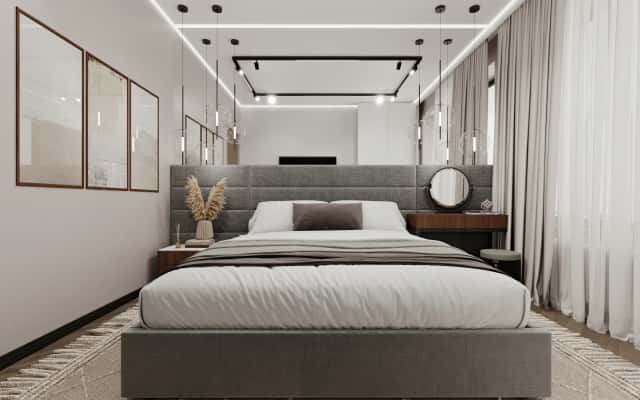 Otwarta przestrzeń Nowoczesny styl trzypokojowego mieszkania 2026: otwarty plan i funkcjonalne strefy.