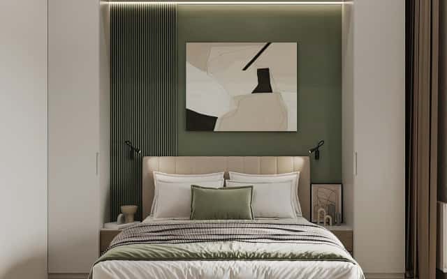 Minimalizm i przestrzeń Minimalistyczny design trzypokojowego mieszkania z dużym oknem optycznie powiększającym przestrzeń.