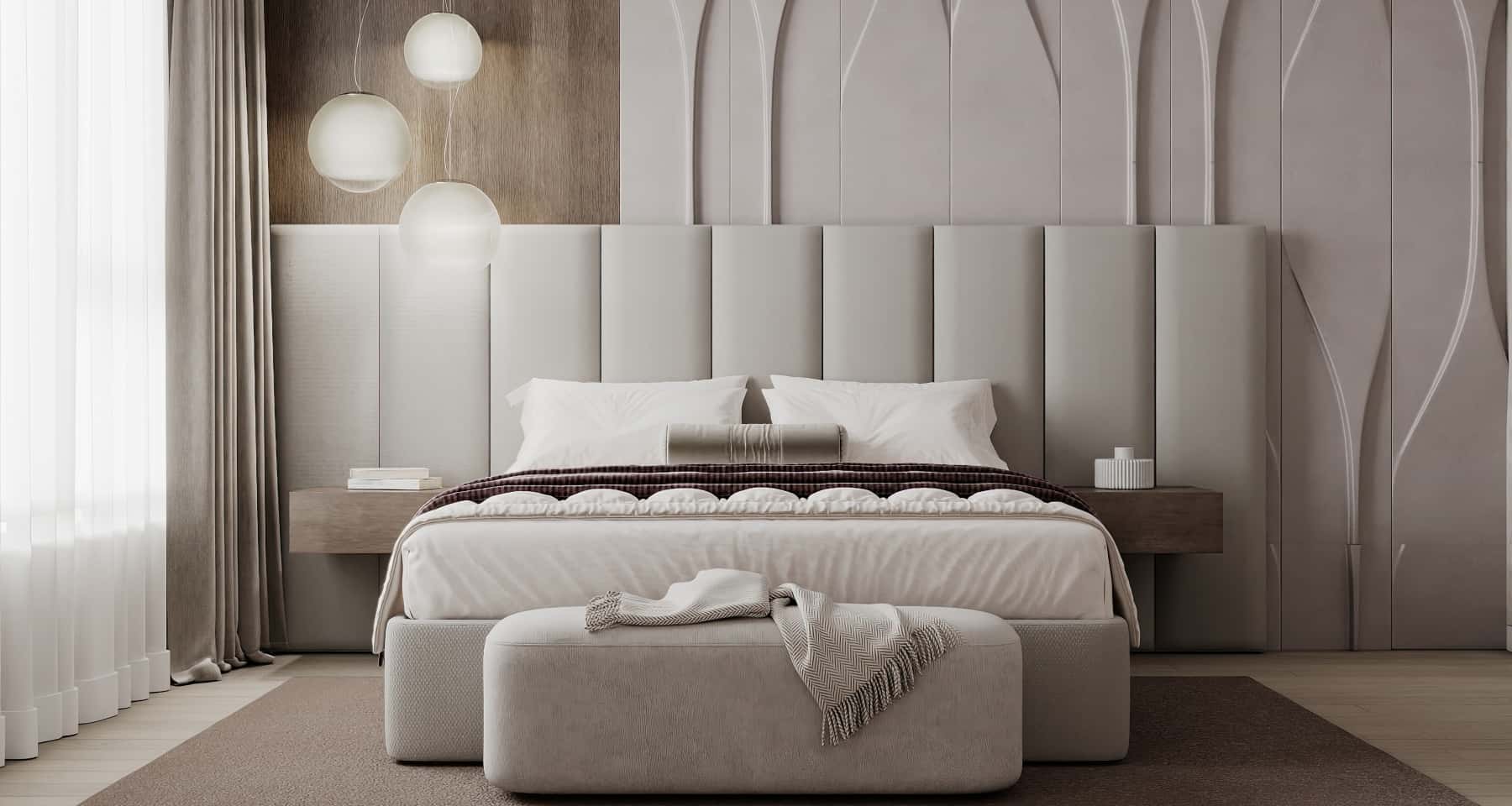 Funkcjonalny komfort Stylowe wnętrze nowoczesnego trzypokojowego mieszkania 2026 z akcentem na funkcjonalność i komfort użytkowania.