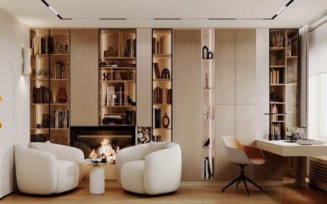 Funkcjonalny komfort Przytulne 3-pokojowe mieszkanie dla rodziny z funkcjonalnym i komfortowym wystrojem wnętrz.