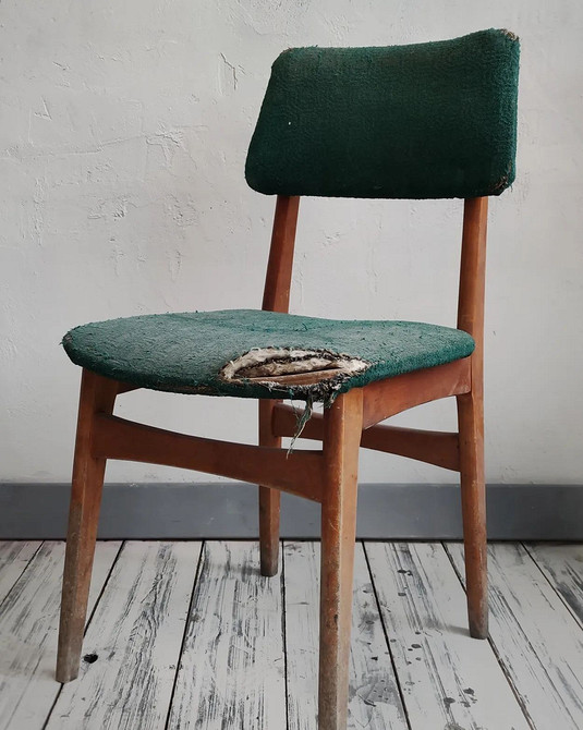 Łóżko z duszą Przerobione stare łóżko. Inspiracje do renowacji mebli w stylu vintage.