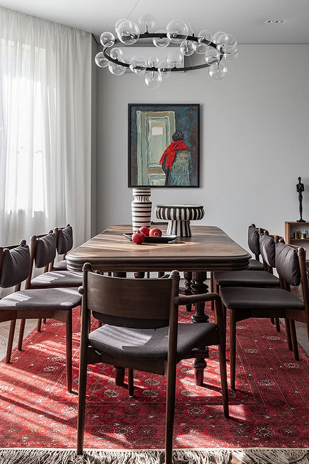 Salon: tekstury i kolory Kolory mebli 2026: połączenie tekstur i kolorów w salonie.