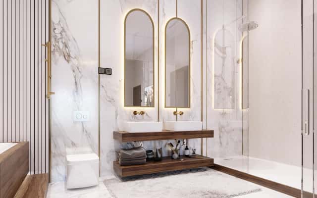 Neoklasyczny design mieszkania Projekt mieszkania w stylu neoklasycznym: jasne barwy i klasyczne meble 2026.