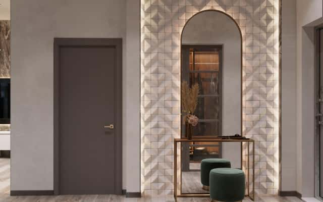 Idealne Wnętrze Idealny design wnętrz: Art Deco i Neoklasyka w aranżacji luksusowego mieszkania rodzinnego 2026