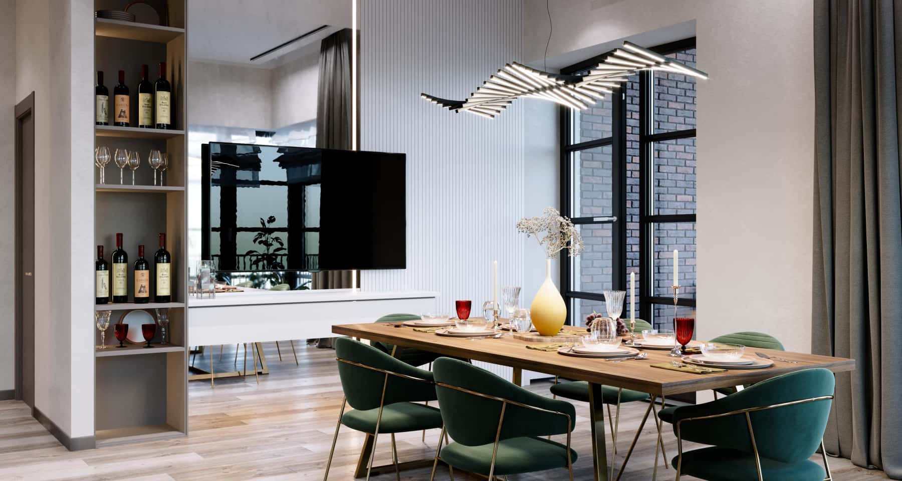 Art Deco Neoklasyka Detale Ekskluzywny remont apartamentu z wykorzystaniem stylów Art Deco i Neoklasycznego: detale wnętrza.