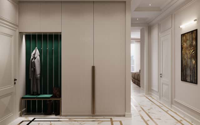 Przestrzeń i światło Przestronne i jasne wnętrze w stylu Art Deco i Neoklasycznym dla rodziny 2026