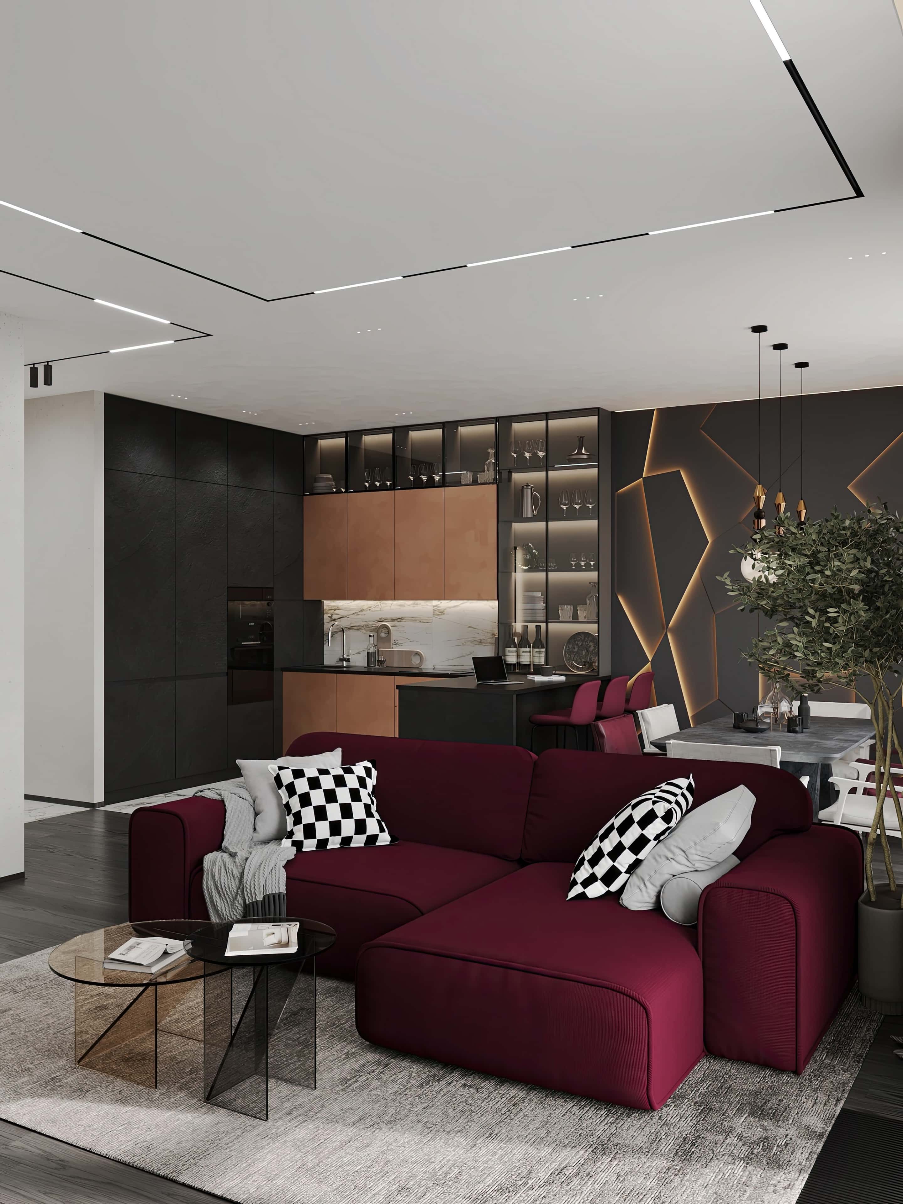 Elegancja w detalach Nowoczesna klasyka 2026: detale luksusowego designu wnętrz w eleganckim mieszkaniu.