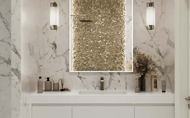 Luksusowy Detal Luksusowy design: Art Deco i Neoklasyka w aranżacji wnętrz mieszkania dla rodziny 2026