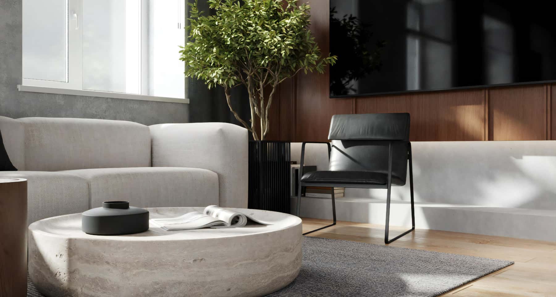 Technologiczny Luksus Luksusowy remont biura 2026 z nowoczesnymi meblami i zaawansowanymi technologiami w Moskwie.