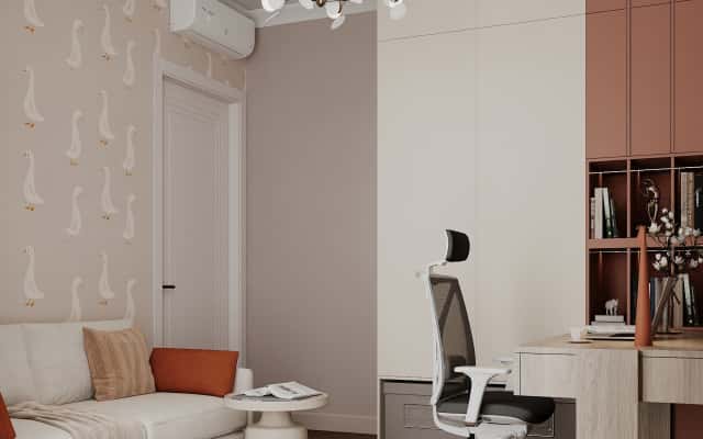 Optymalizacja Przestrzeni Przebudowa mieszkania 32m² optymalizująca przestrzeń i tworząca funkcjonalne strefy w mieszkaniu.