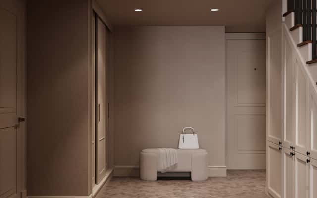 Kolor i Tekstura Nowoczesne mieszkanie 32m²: stylowe połączenie kolorów i tekstur tworzące przytulną atmosferę.